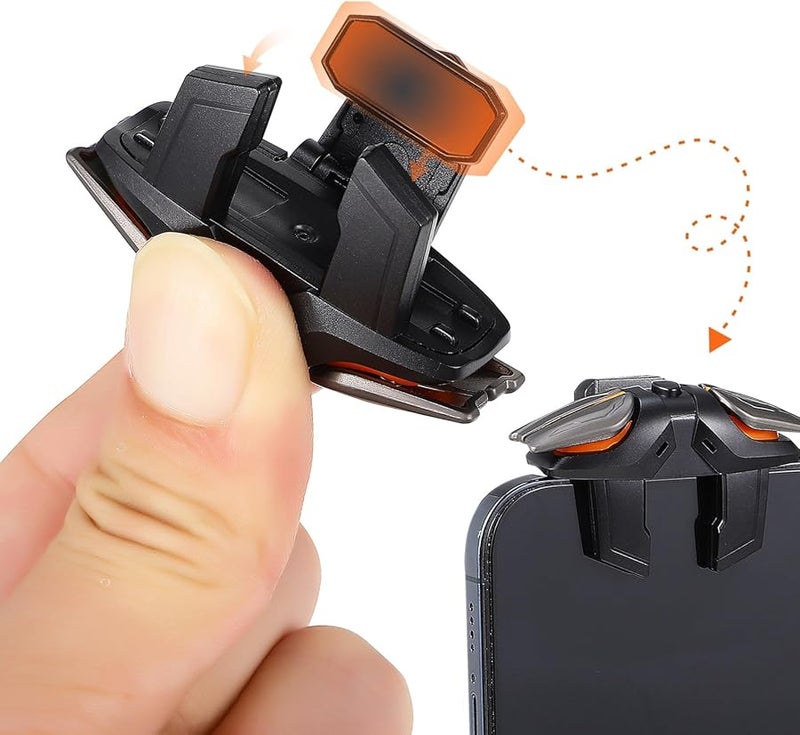 Game Controller Triggers with Gloves Finger Design Fast Response Includes Charging Cable - Image 3